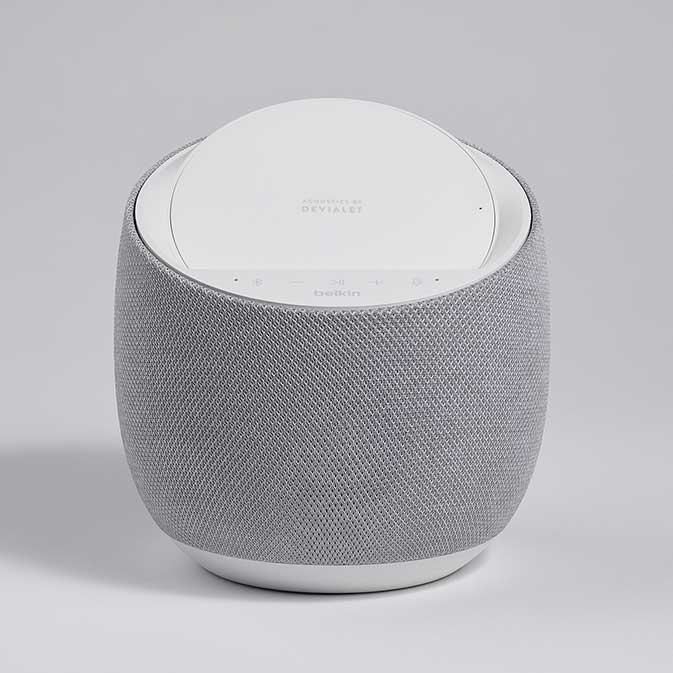 Belkin G1S0001 Soundform Elite Smart Speaker image, white, front view